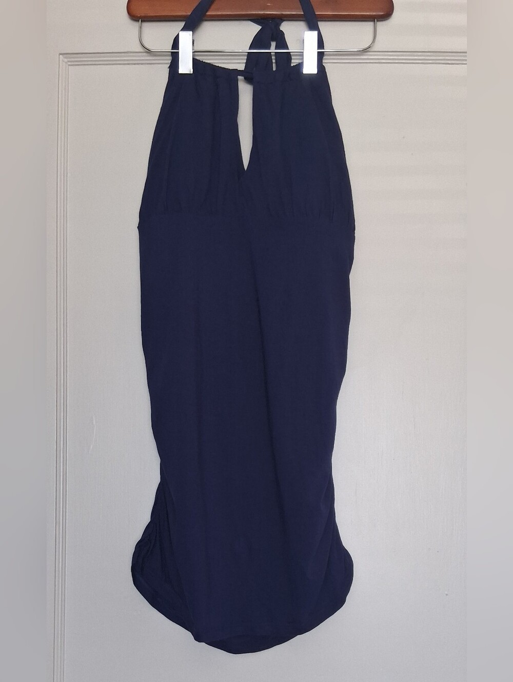 ✨ Victoria’s Secret Bra Top • Size L • Navy Halter Tunic ✨